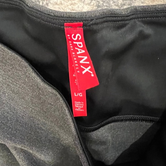 Spanx gray leggings size large - Picture 3 of 5